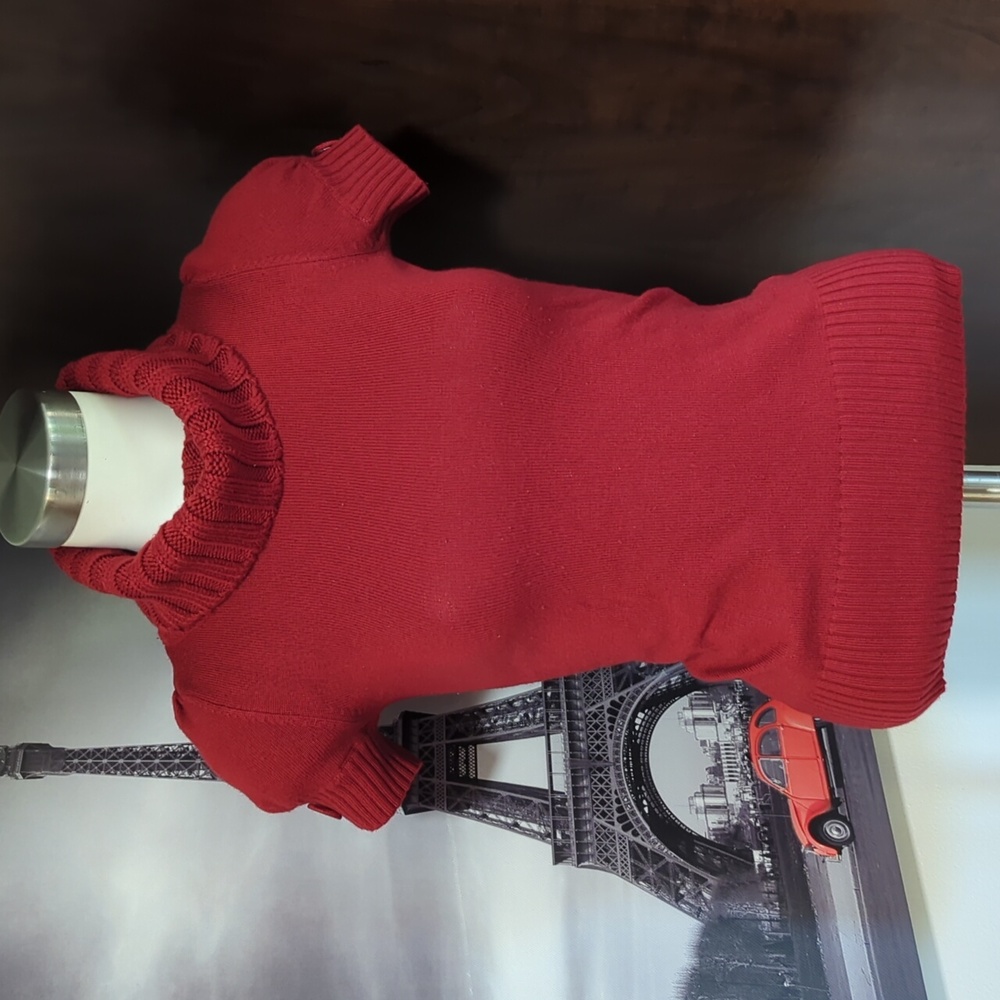 Smart Set Crimson Cowl Neck Sweater